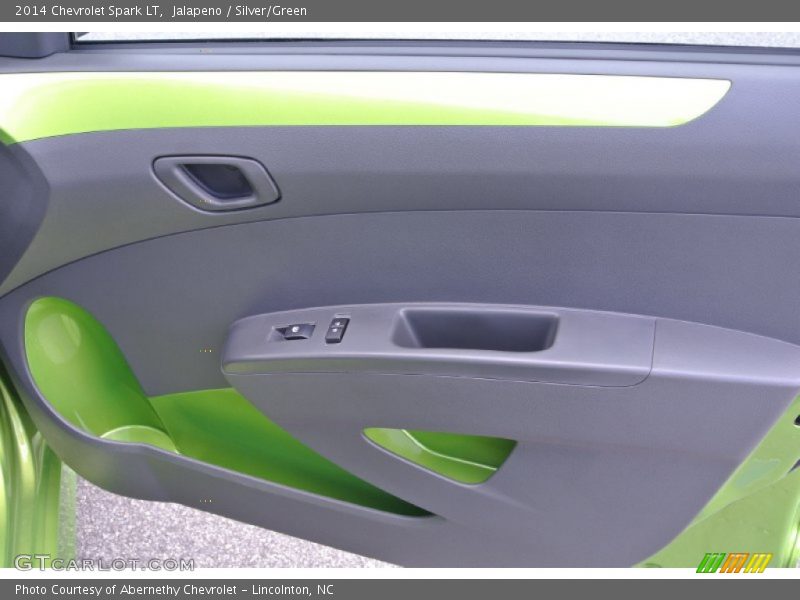 Jalapeno / Silver/Green 2014 Chevrolet Spark LT