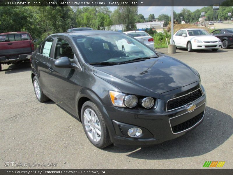 Ashen Gray Metallic / Dark Pewter/Dark Titanium 2014 Chevrolet Sonic LT Sedan
