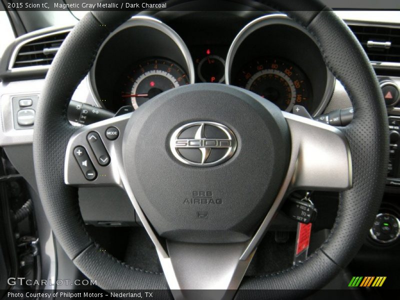Magnetic Gray Metallic / Dark Charcoal 2015 Scion tC