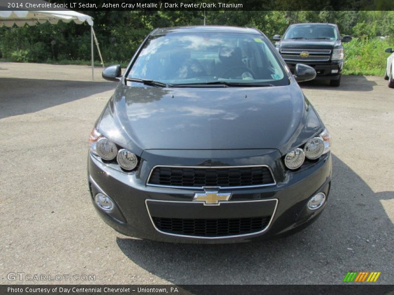 Ashen Gray Metallic / Dark Pewter/Dark Titanium 2014 Chevrolet Sonic LT Sedan