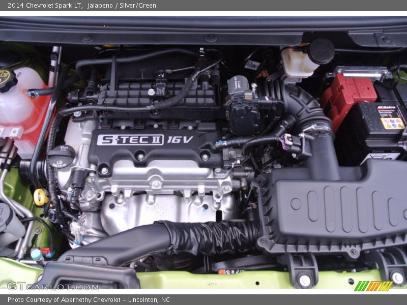  2014 Spark LT Engine - 1.2 Liter DOHC 16-Valve VVT 4 Cylinder
