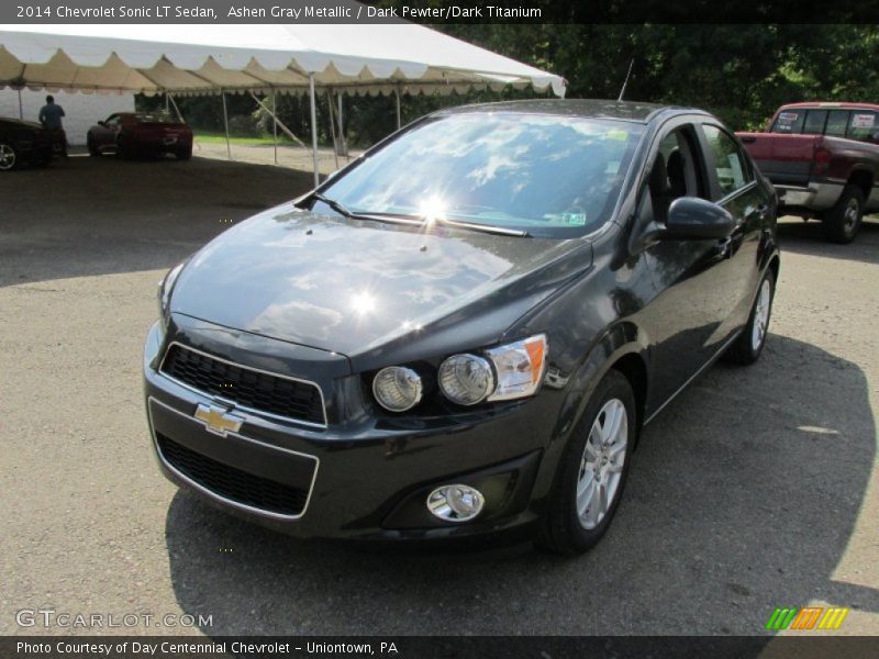 Ashen Gray Metallic / Dark Pewter/Dark Titanium 2014 Chevrolet Sonic LT Sedan