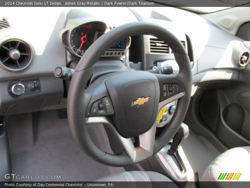 Ashen Gray Metallic / Dark Pewter/Dark Titanium 2014 Chevrolet Sonic LT Sedan