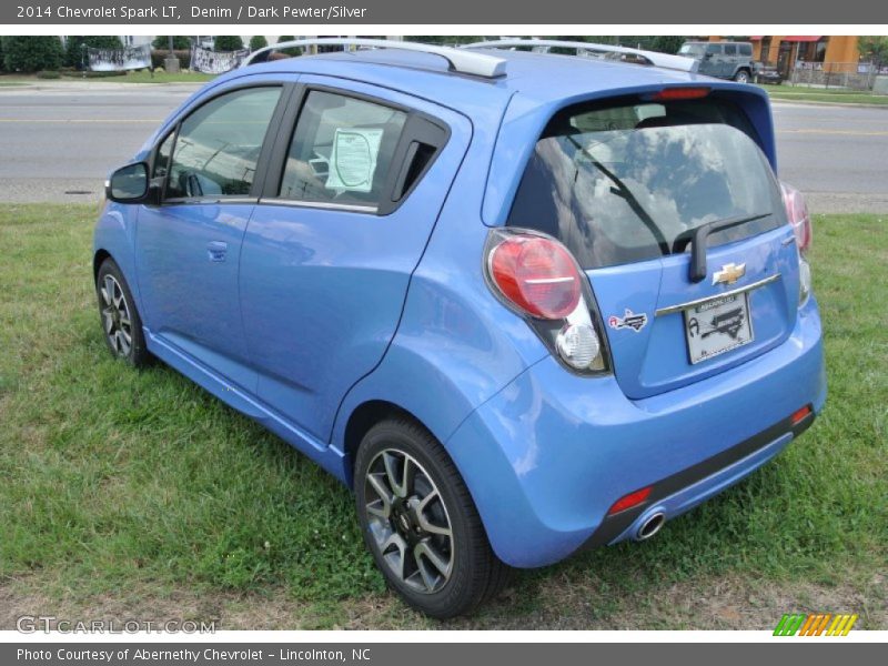 Denim / Dark Pewter/Silver 2014 Chevrolet Spark LT
