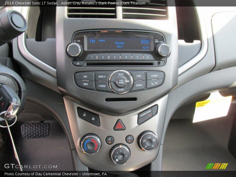 Ashen Gray Metallic / Dark Pewter/Dark Titanium 2014 Chevrolet Sonic LT Sedan