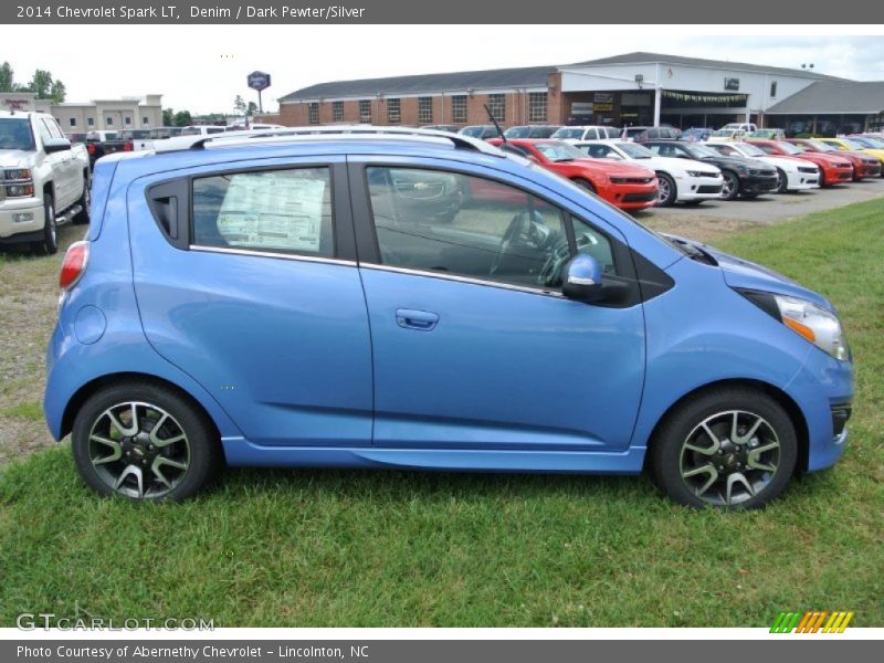Denim / Dark Pewter/Silver 2014 Chevrolet Spark LT