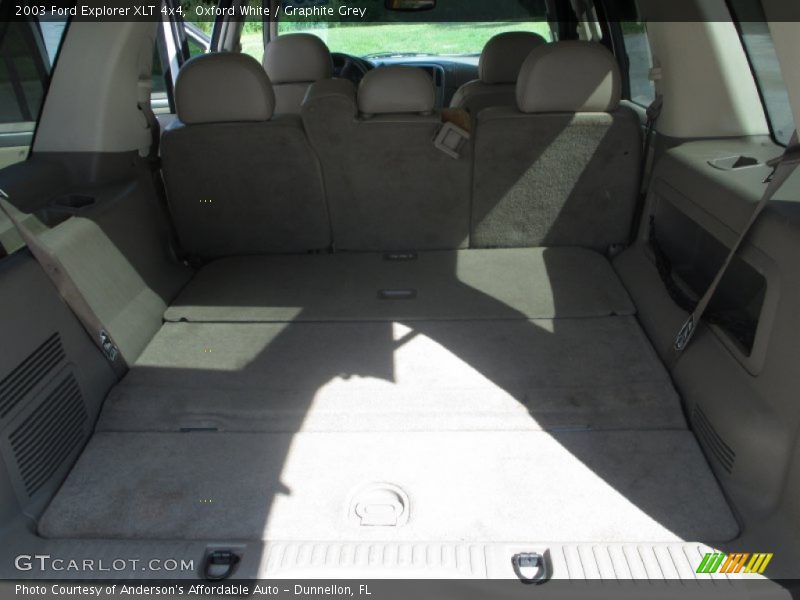 Oxford White / Graphite Grey 2003 Ford Explorer XLT 4x4