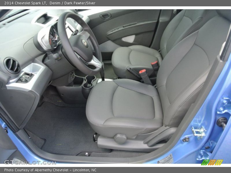 Denim / Dark Pewter/Silver 2014 Chevrolet Spark LT
