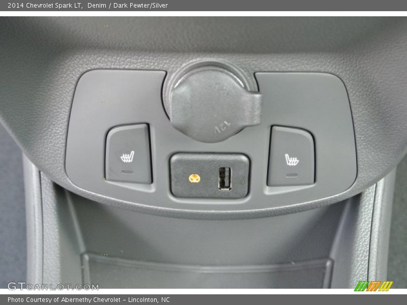 Denim / Dark Pewter/Silver 2014 Chevrolet Spark LT