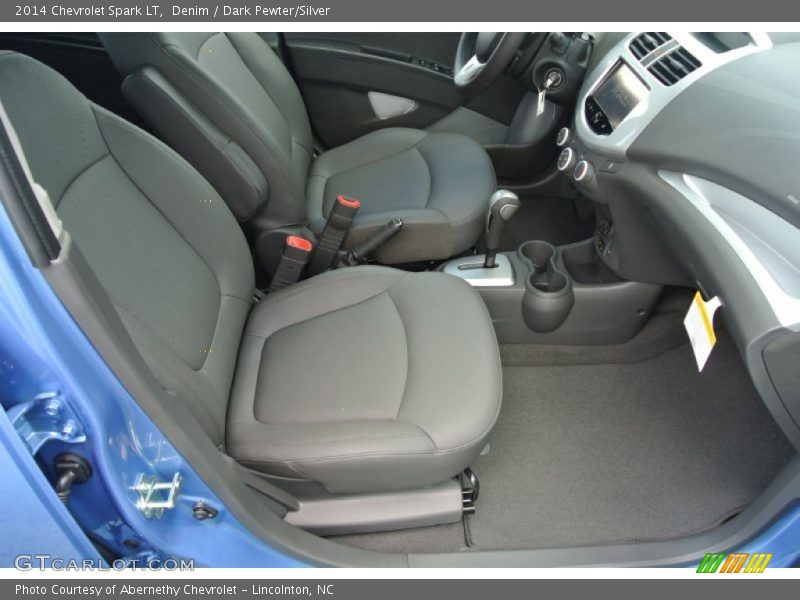 Denim / Dark Pewter/Silver 2014 Chevrolet Spark LT
