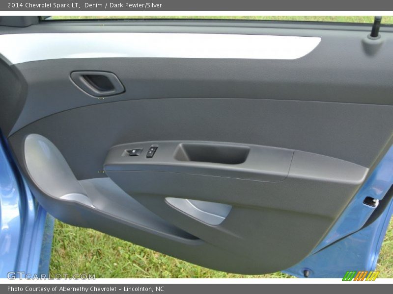 Denim / Dark Pewter/Silver 2014 Chevrolet Spark LT