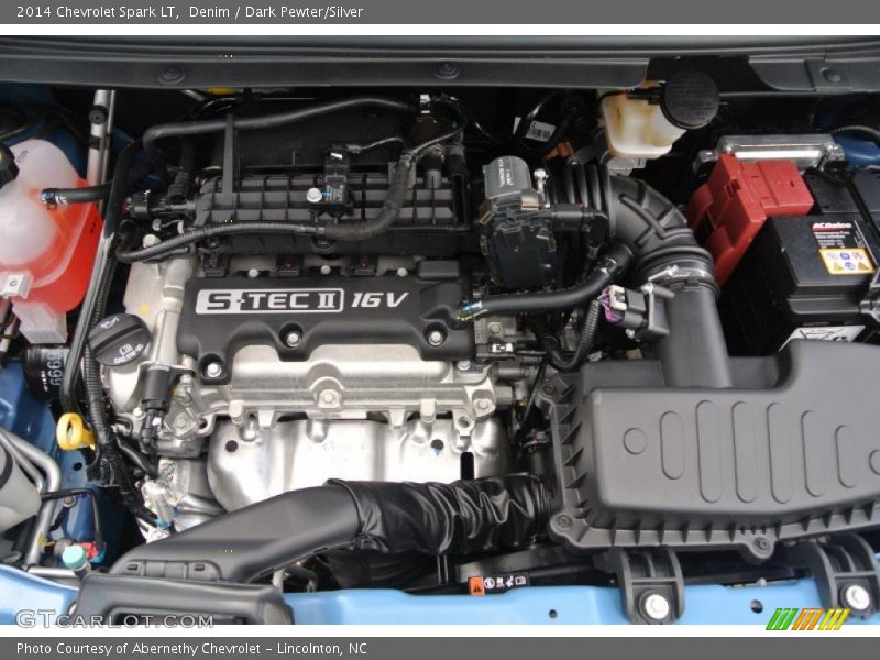  2014 Spark LT Engine - 1.2 Liter DOHC 16-Valve VVT 4 Cylinder