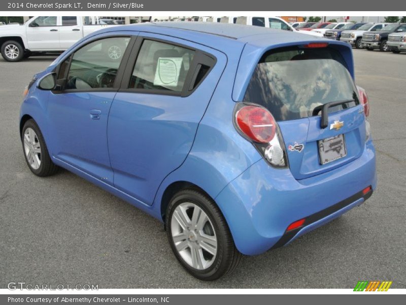 Denim / Silver/Blue 2014 Chevrolet Spark LT