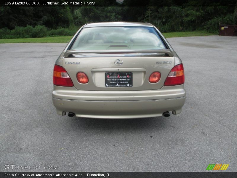 Burnished Gold Metallic / Ivory 1999 Lexus GS 300