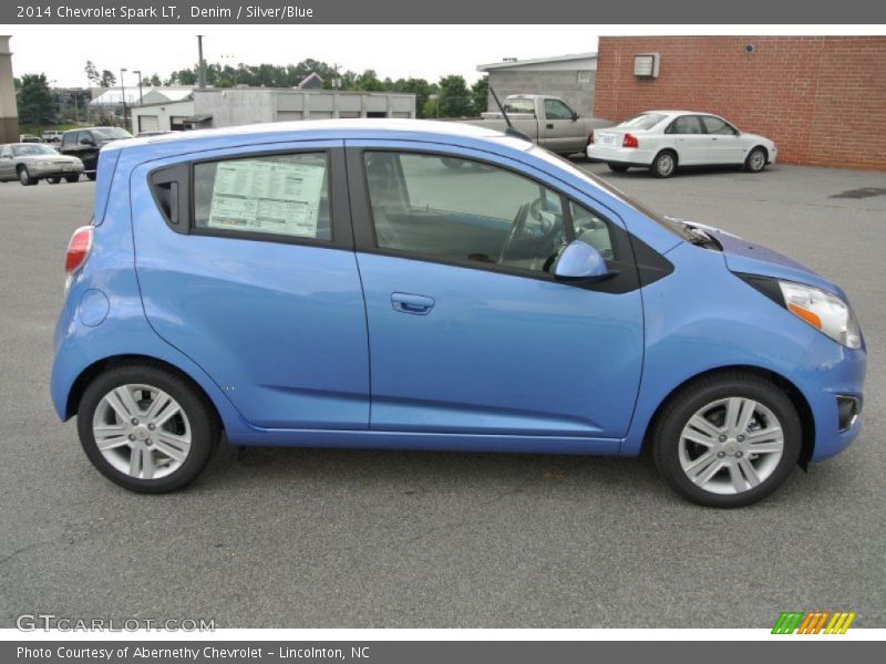Denim / Silver/Blue 2014 Chevrolet Spark LT