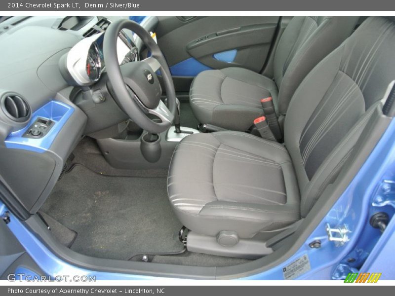 Denim / Silver/Blue 2014 Chevrolet Spark LT