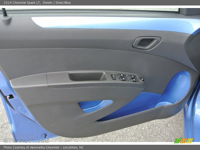 Denim / Silver/Blue 2014 Chevrolet Spark LT