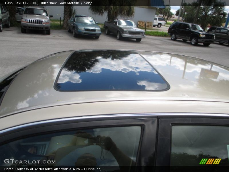 Burnished Gold Metallic / Ivory 1999 Lexus GS 300