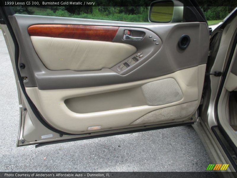 Burnished Gold Metallic / Ivory 1999 Lexus GS 300
