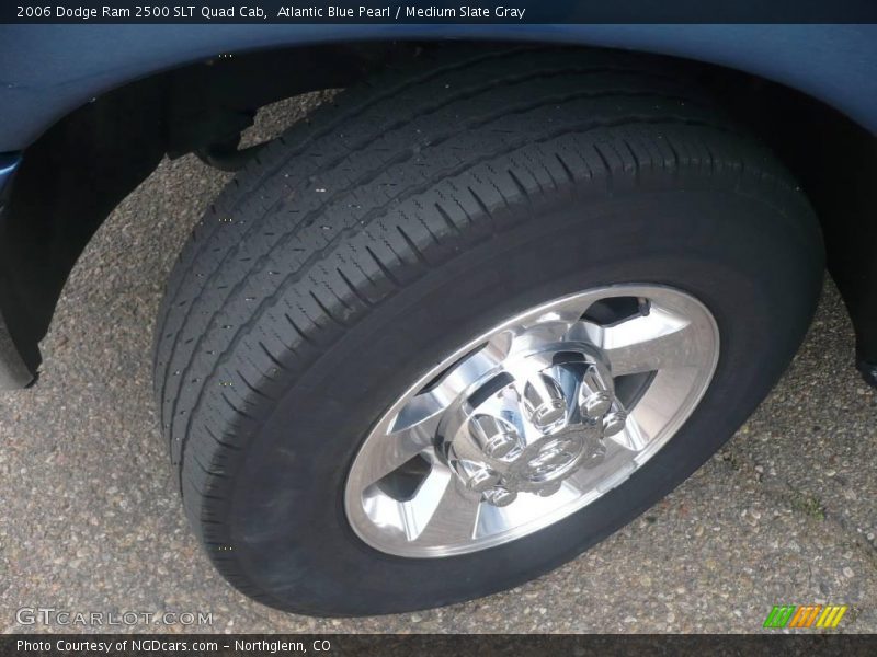 Atlantic Blue Pearl / Medium Slate Gray 2006 Dodge Ram 2500 SLT Quad Cab