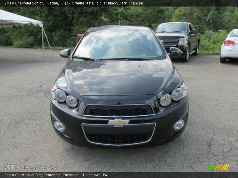 Black Granite Metallic / Jet Black/Dark Titanium 2014 Chevrolet Sonic LT Sedan