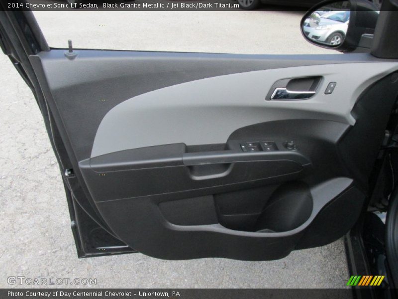 Black Granite Metallic / Jet Black/Dark Titanium 2014 Chevrolet Sonic LT Sedan