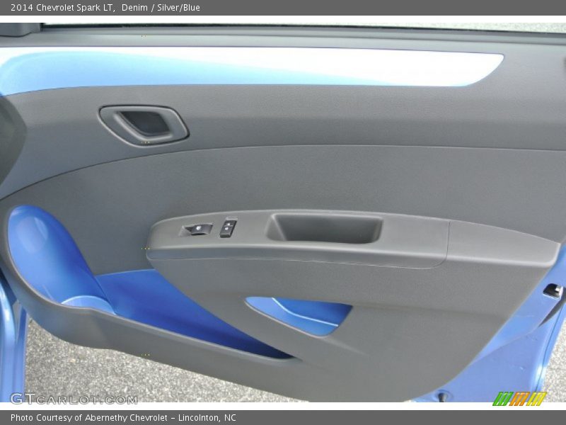 Denim / Silver/Blue 2014 Chevrolet Spark LT