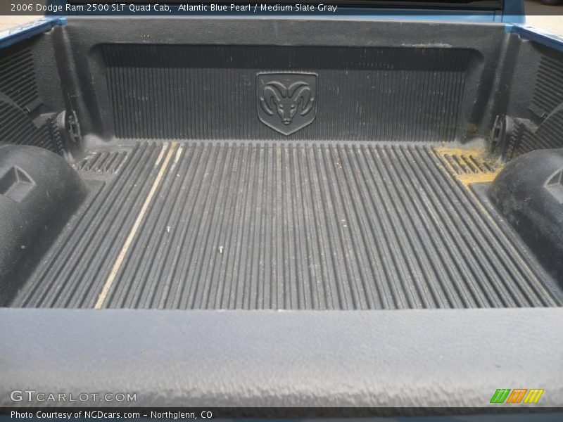 Atlantic Blue Pearl / Medium Slate Gray 2006 Dodge Ram 2500 SLT Quad Cab