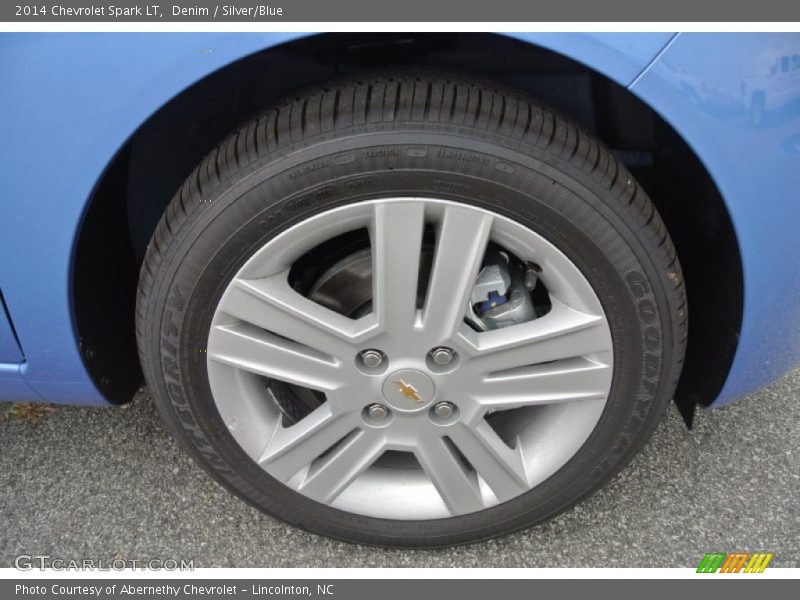 Denim / Silver/Blue 2014 Chevrolet Spark LT