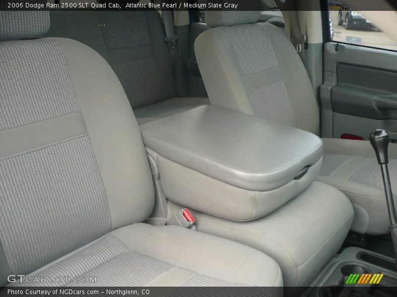 Atlantic Blue Pearl / Medium Slate Gray 2006 Dodge Ram 2500 SLT Quad Cab