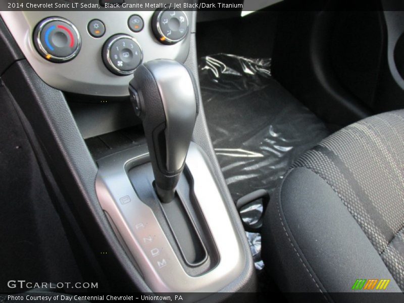 Black Granite Metallic / Jet Black/Dark Titanium 2014 Chevrolet Sonic LT Sedan