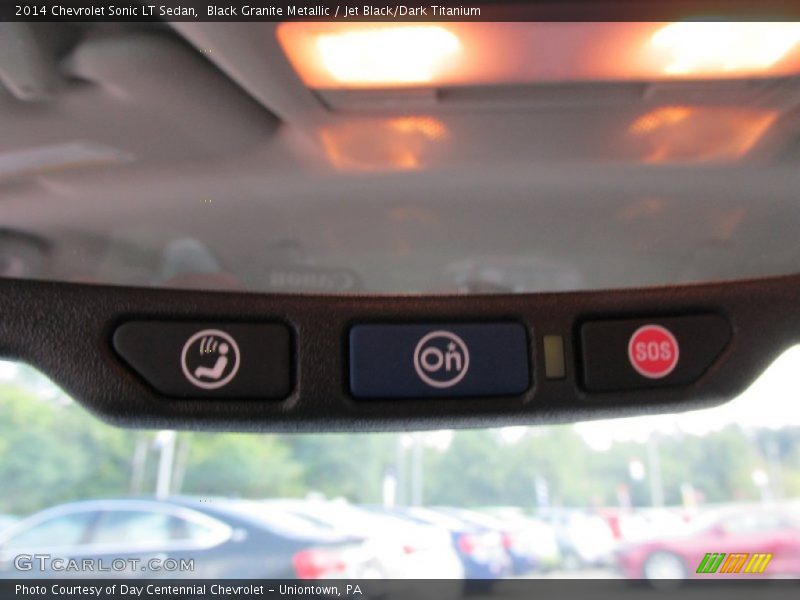 Black Granite Metallic / Jet Black/Dark Titanium 2014 Chevrolet Sonic LT Sedan