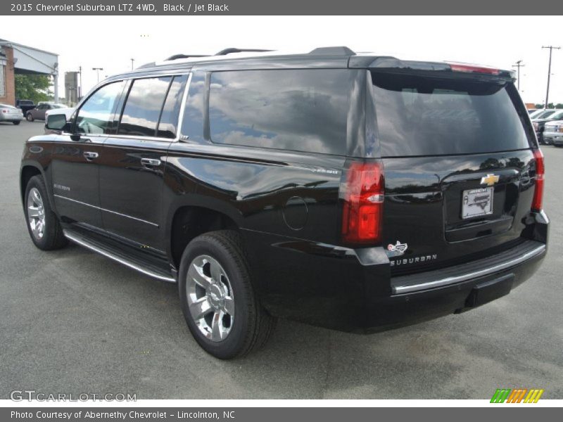 Black / Jet Black 2015 Chevrolet Suburban LTZ 4WD