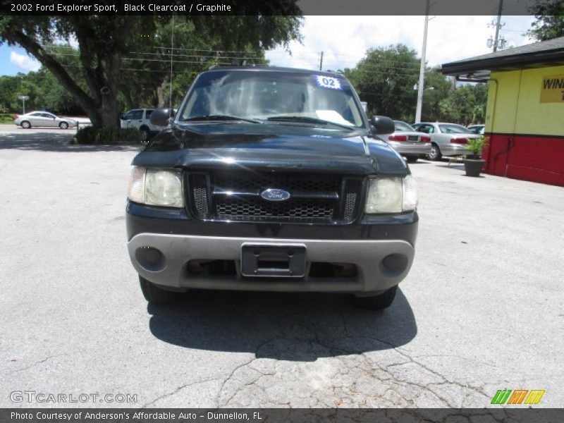 Black Clearcoat / Graphite 2002 Ford Explorer Sport