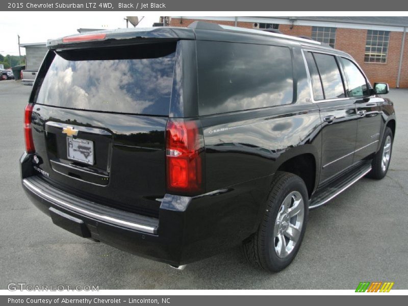 Black / Jet Black 2015 Chevrolet Suburban LTZ 4WD
