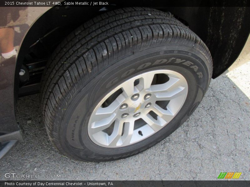 Sable Metallic / Jet Black 2015 Chevrolet Tahoe LT 4WD