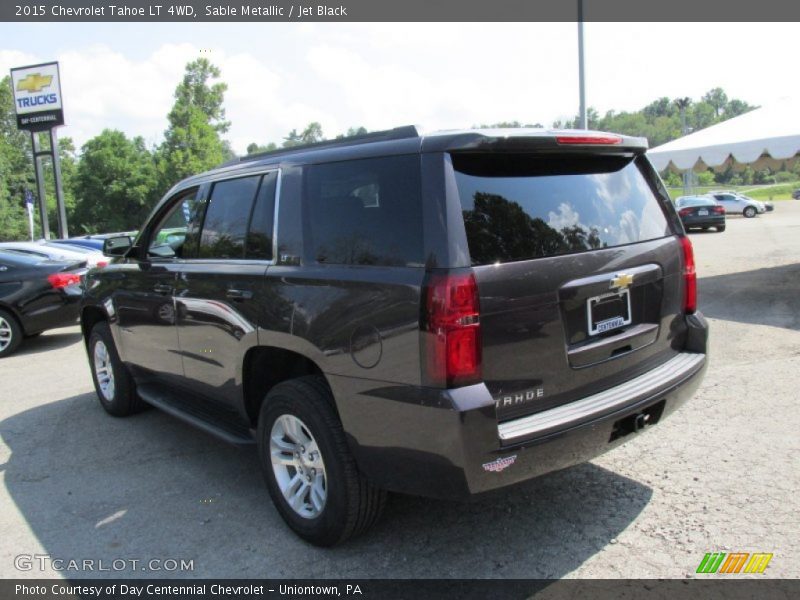 Sable Metallic / Jet Black 2015 Chevrolet Tahoe LT 4WD