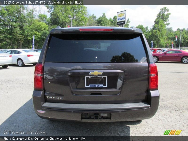 Sable Metallic / Jet Black 2015 Chevrolet Tahoe LT 4WD