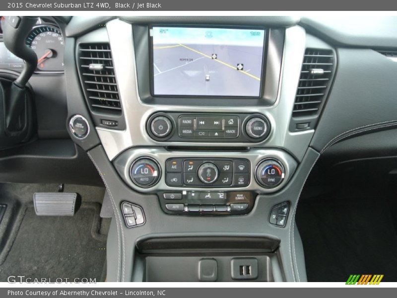 Black / Jet Black 2015 Chevrolet Suburban LTZ 4WD