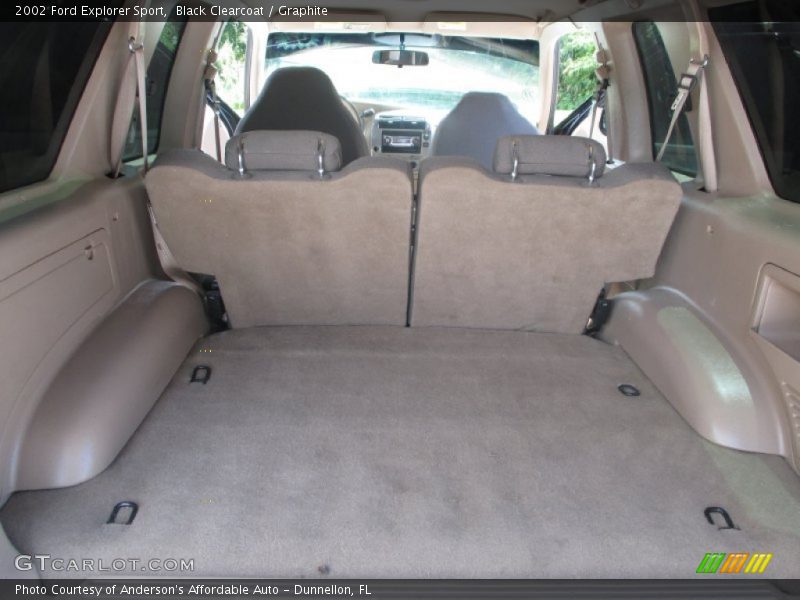 Black Clearcoat / Graphite 2002 Ford Explorer Sport