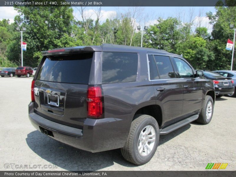 Sable Metallic / Jet Black 2015 Chevrolet Tahoe LT 4WD