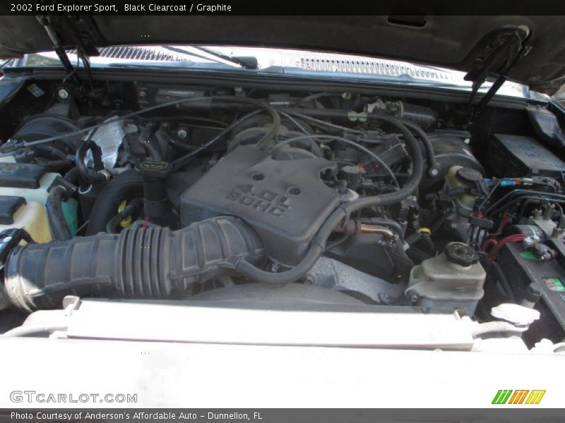 Black Clearcoat / Graphite 2002 Ford Explorer Sport