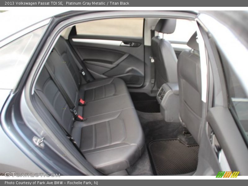 Platinum Gray Metallic / Titan Black 2013 Volkswagen Passat TDI SE