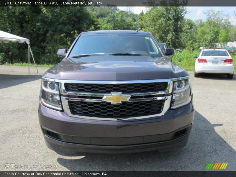 Sable Metallic / Jet Black 2015 Chevrolet Tahoe LT 4WD