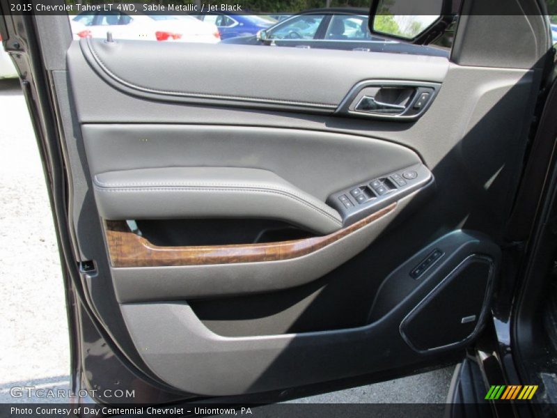 Sable Metallic / Jet Black 2015 Chevrolet Tahoe LT 4WD