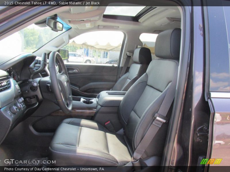 Sable Metallic / Jet Black 2015 Chevrolet Tahoe LT 4WD
