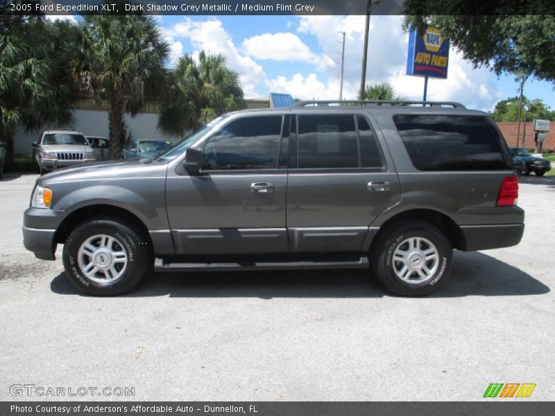 Dark Shadow Grey Metallic / Medium Flint Grey 2005 Ford Expedition XLT