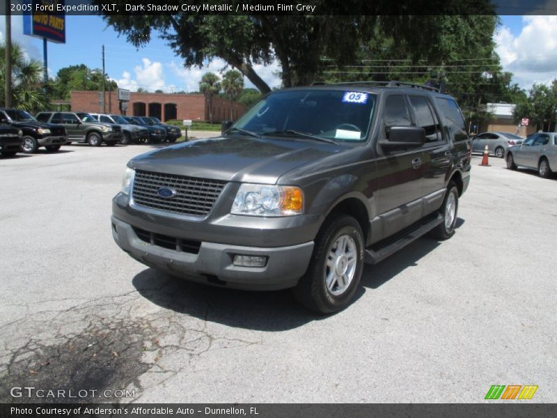 Dark Shadow Grey Metallic / Medium Flint Grey 2005 Ford Expedition XLT