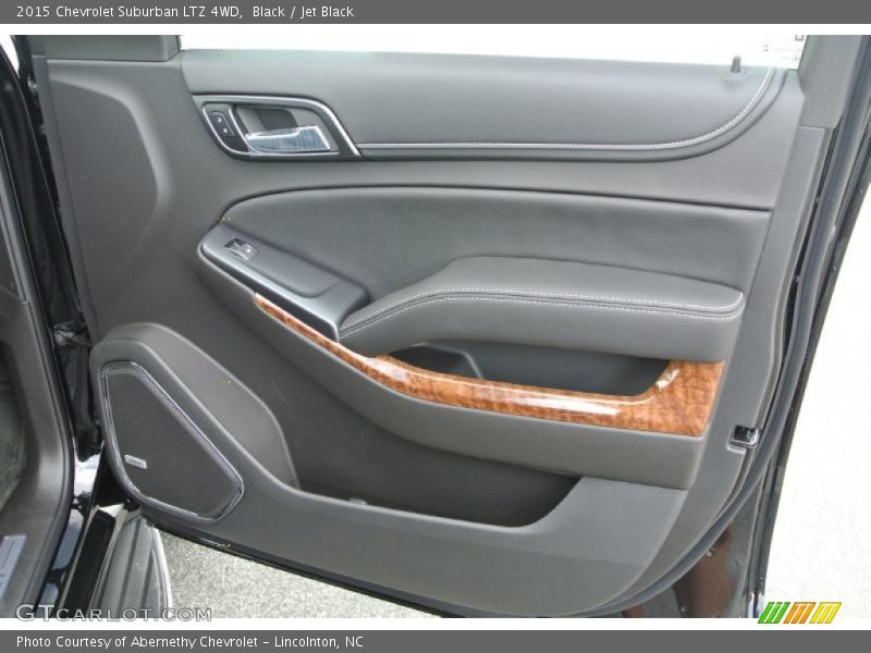 Black / Jet Black 2015 Chevrolet Suburban LTZ 4WD