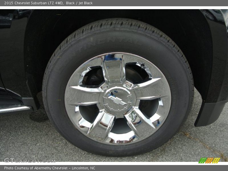 Black / Jet Black 2015 Chevrolet Suburban LTZ 4WD